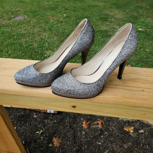 Nine West Holographic Style Sparkle Pumps